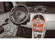 Renault Modus 2005–2012 Kojelaudan paneelisuojat (Meric, Turkki) Alumiini kuva 2