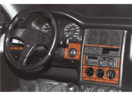 Audi 80/90 1987–1996 Koristeellinen kojelaudan paneelilista Tumma puu kuva 3