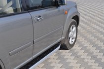 Nissan X-trail T30 2002–2007 Fullmond sivuastinlaudat (2 kpl, alumiini) kuva 2