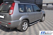 Nissan X-trail T30 2002–2007 King-sivuaskelmat (2 kpl, alumiini) kuva 2