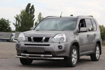 Nissan X-trail T31 2007–2014 Etusuojakaari ST015/2 (ruostumaton teräs) kuva 2