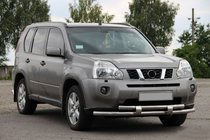Nissan X-trail T31 2007–2014 Etusuojakaari ST015/2 (ruostumaton teräs) kuva 1
