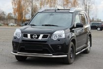 Nissan X-trail T31 2007–2014 Etuputki ST014 (ruostumaton teräs) kuva 1