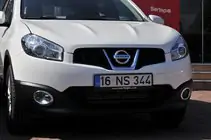 Nissan Qashqai 2010–2014 Sumuvalojen kehykset upotuksella (2 kpl, muovi) kuva 9