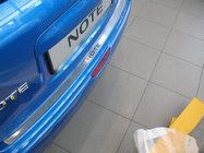 Nissan Note 2004–2012 Takapuskurin suojalista Nataniko (2005-2007, ruostumaton teräs) kuva 1