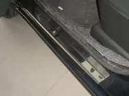 Nissan Note 2004–2012 Nataniko ovikynnyslistat (4 kpl, ruostumaton teräs) kuva 1