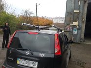 Nissan Note 2004–2012 Shark-kattokaiteet (2 kpl) kuva 5