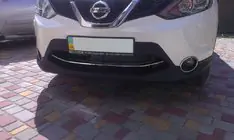 Nissan Qashqai 2014–2021 Etupuskurin suojalista (2014-2017, ruostumaton teräs) kuva 2
