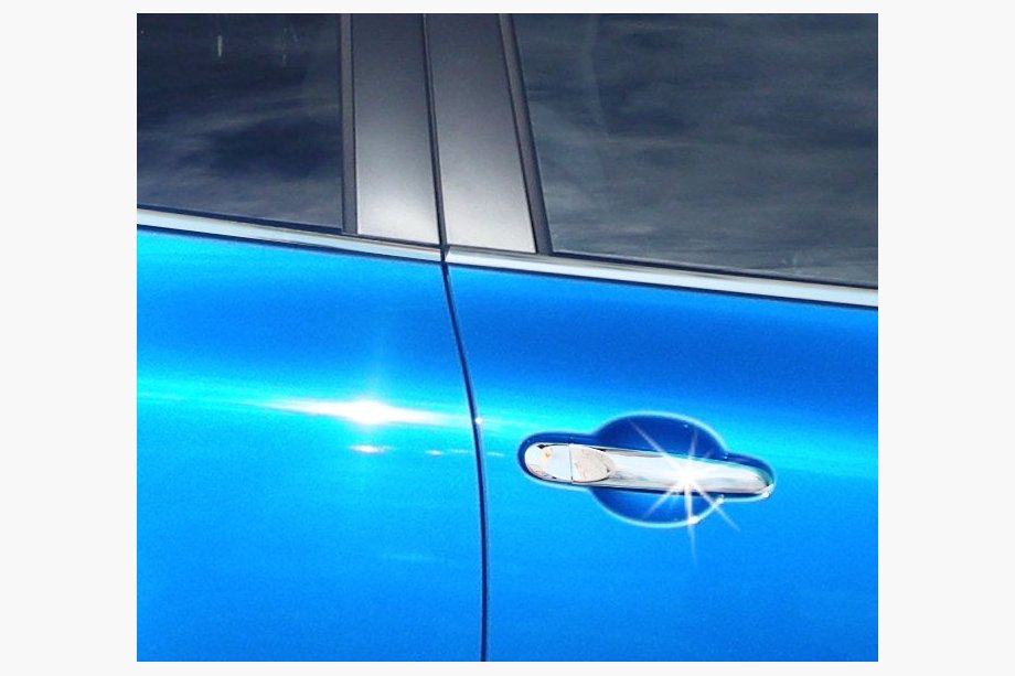 Nissan Note 2012–2020 Ovenkahvan suojakuoret (4 kpl, ruostumaton teräs) Image