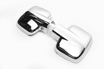 Mercedes Vito W638 1996–2003 Kromiset sivupeilien kuoret (2 kpl) Kiillotettu ruostumaton teräs kuva 2