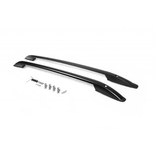 Yleismalliset kattokaiteet Skyport 165 cm (mustat) kuva 1