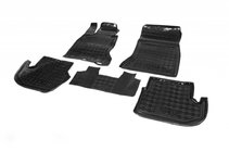 BMW 5-sarja F10/F11 2010–2016 Kumimatot korotetulla reunalla 2013-2016 (Autogumm) kuva 2
