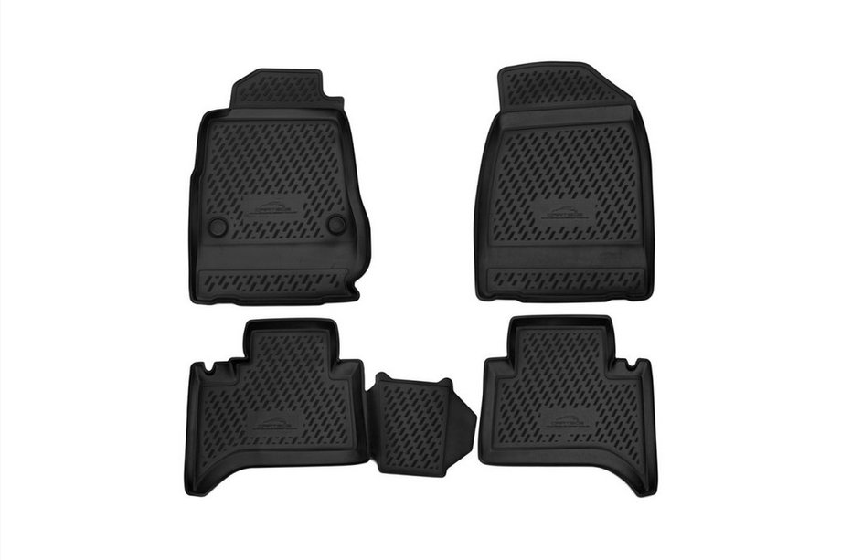 Chevrolet Trailblazer 2002–2012 (2013↗) 3D-kumimatot matkustamoon (4 kpl, Novline) Image