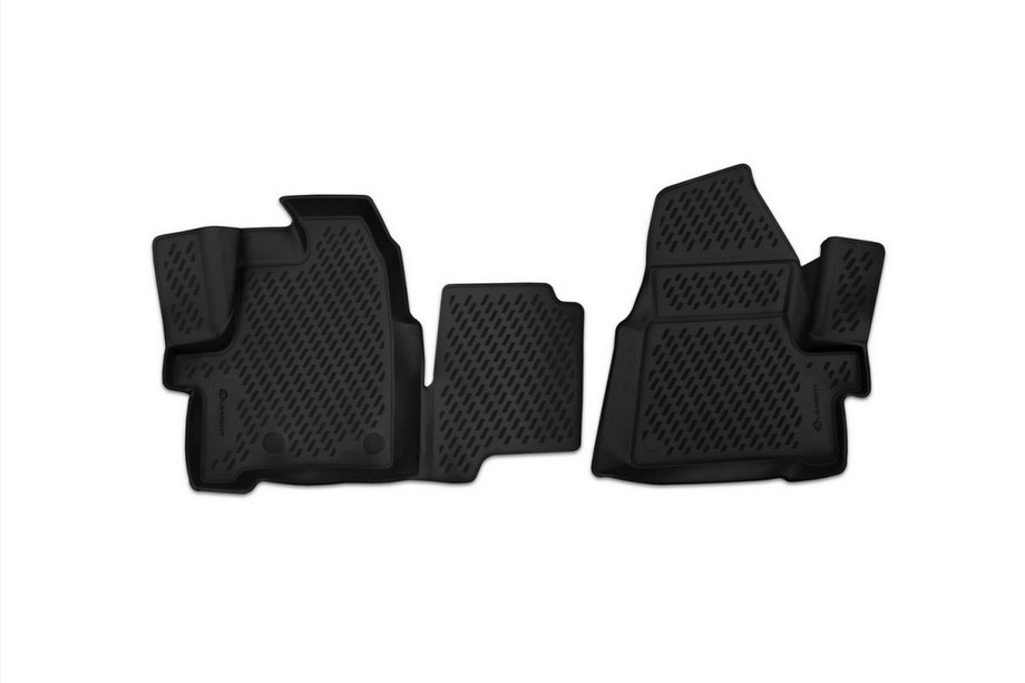 Ford Custom 2013–2022 3D-kumimatot matkustamoon (2 kpl, Novline) 1+2 seats (Variant 2) Image