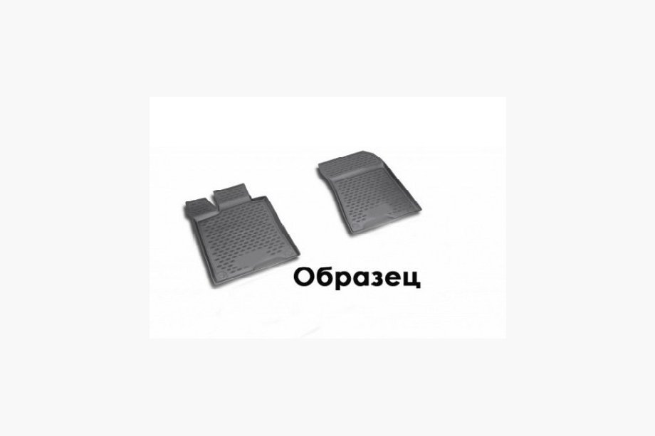 Ford Custom 2013–2022 3D-kumimatot matkustamoon (2 kpl, Novline) 1+1 istuimet Image