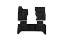 Range Rover IV L405 2013–2021 3D-kumimatot sisätiloihin (4 kpl, Novline) Vaihtoehto 1 kuva 1