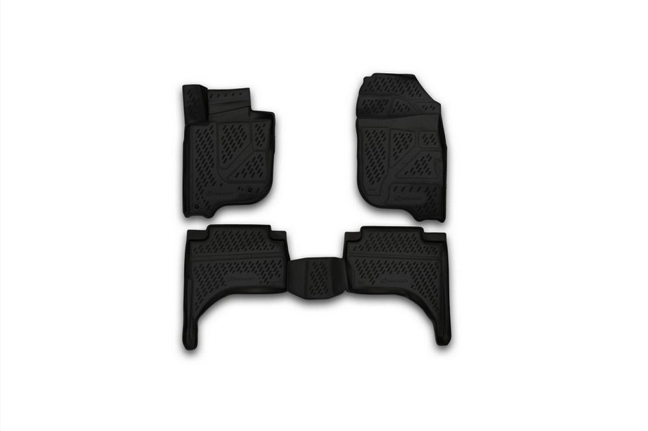 Mitsubishi L200 2015–2024 3D-kumimatot matkustamoon (4 kpl, Novline) Image
