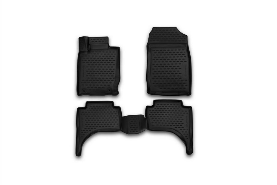 Mitsubishi L200 2015–2024 3D-kumimatot matkustamoon (4 kpl, Novline) Budjettiversio Image