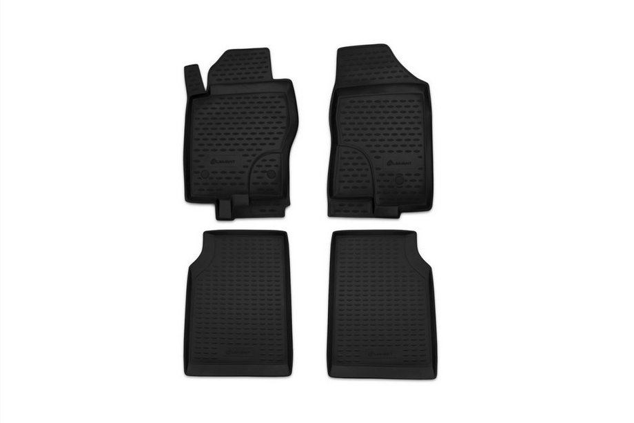 Nissan Navara 2006–2015 (2010-2015) Kumiset sisätilamatot (4 kpl, Novline) Image