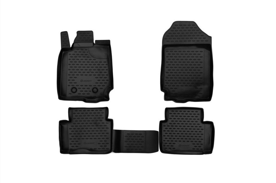 Ford Ranger 2011–2022 Kumimattosarja matkustamoon (4 kpl, Novline) 2D Image