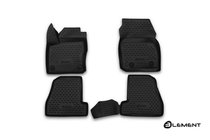 Ford Focus III 2011–2017 (2015↗) 3D-kumimatot matkustamoon (4 kpl, Novline) kuva 1