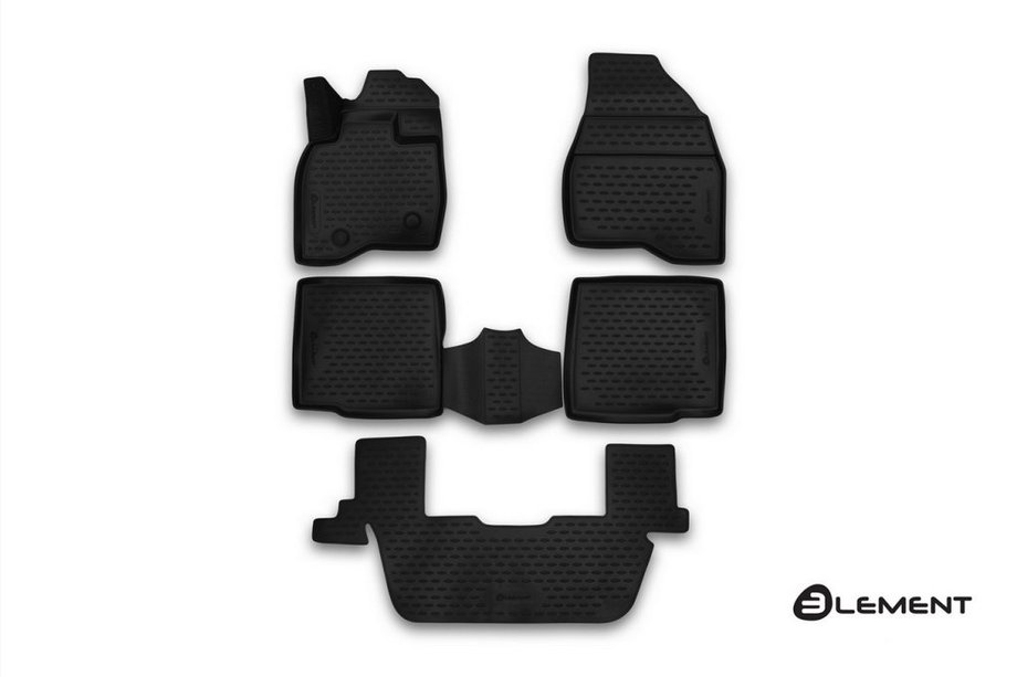 Ford Explorer 2011–2019 3D-kumimatot matkustamoon (5 kpl, Novline) Vaihtoehto 1 Image