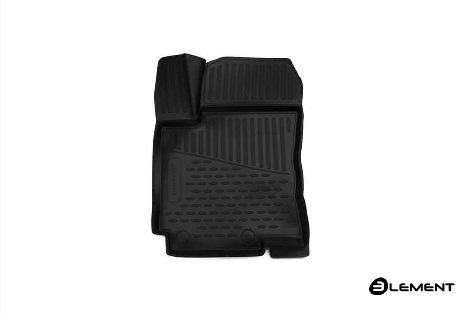 Kia Rio 2012–2017 (2014↗) 3D kumimatto matkustamoon (etu vasen) (Novline) HB Image