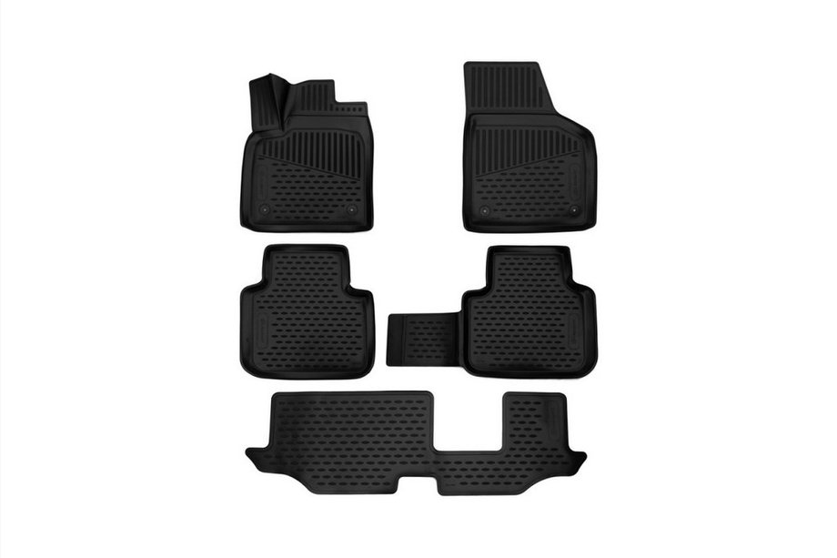 Volkswagen Atlas (Terramont) 2016– 3D-kumimatot matkustamoon (5 kpl, Novline) crossover Kuva 1