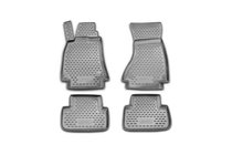 Audi A4 B8 2007–2015 Kumimatot matkustamoon (4 kpl, Novline) automaattivaihteisto kuva 1