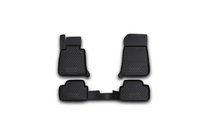 BMW 1-sarja E81/E82/E87/E88 2004–2011 Kumimatot matkustamoon (4 kpl, Novline) 5D kuva 1