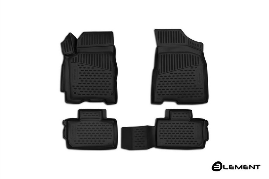 Fiat Fiorino/Qubo 2008–2024 Kumimatot matkustamoon (4 kpl, Novline) Image