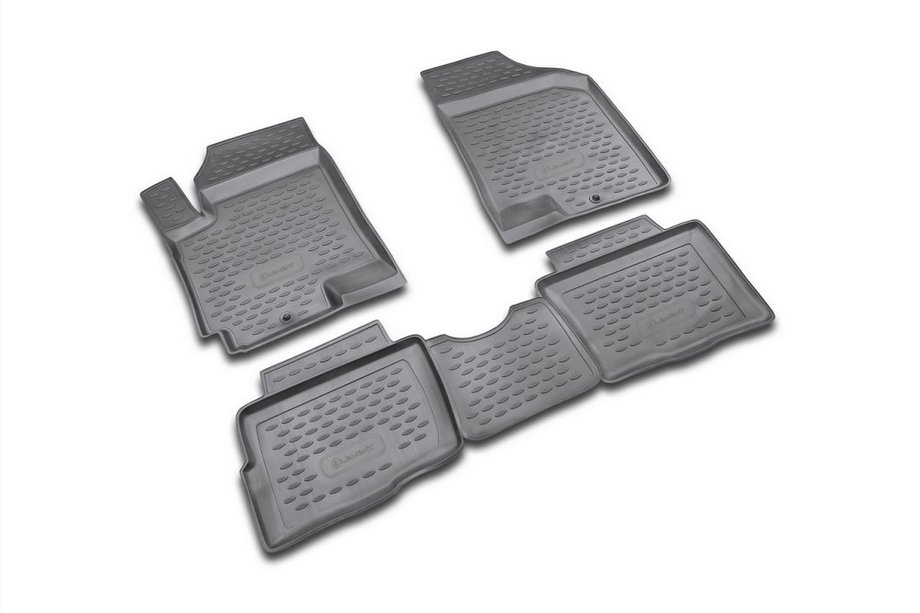 Kia Soul I 2008–2013 Kumimatot matkustamoon (4 kpl, Novline) Image