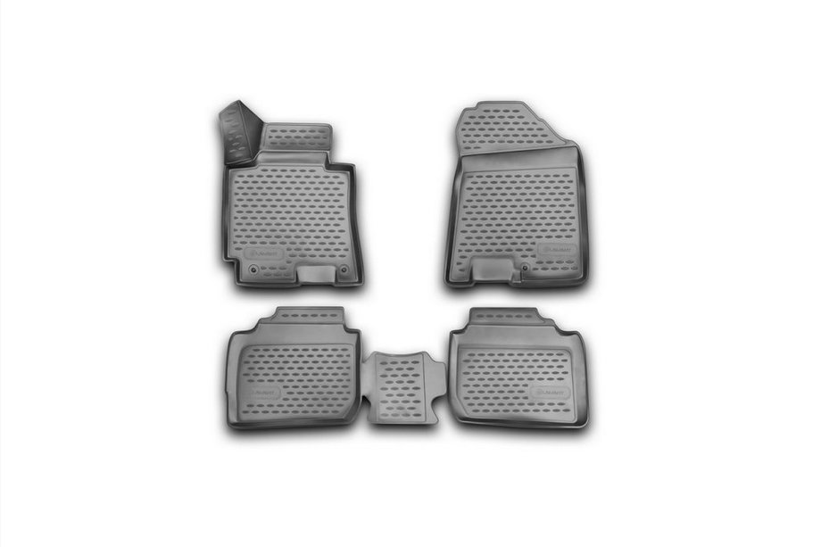 Kia Cerato 3 2013–2018 3D-kumimatot matkustamoon (4 kpl, Novline) Image
