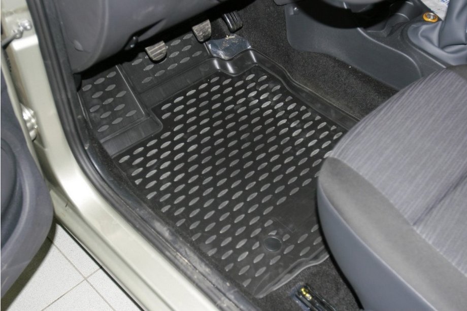 Renault Logan I 2005–2008 3D-kumimatot matkustamoon (4 kpl, Novline) Image