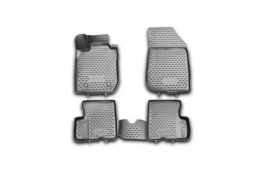 Renault Duster 2008–2017 (2011-2015) 3D kumimatot matkustamoon (4 kpl, Novline) 2WD Image