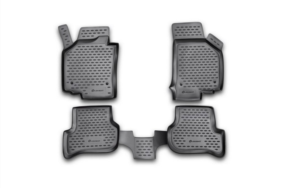 Seat Leon 2005–2012 Kumimatot matkustamoon (4 kpl, Novline) Image