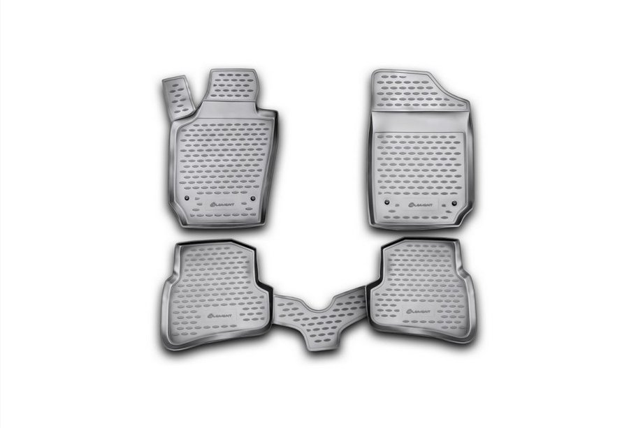 Seat Ibiza 2010–2017 Kumimattosarja matkustamoon (4 kpl, Novline) SW Kuva 1