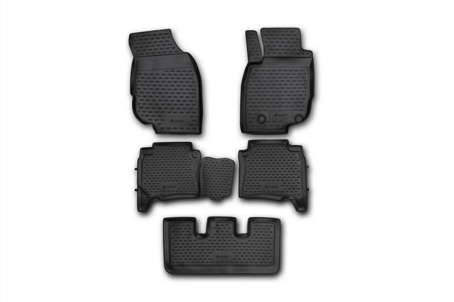 Toyota Fortuner 2006–2015 (2013-2017) Kumimatot matkustamoon (5 kpl, Novline) vasemmalta ohjattava Image