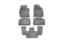 Toyota Verso 2009–2018 (2009-2013) Kumimatot matkustamoon (3 riviä) (5 kpl, Novline) Vaihtoehto 1 kuva 1