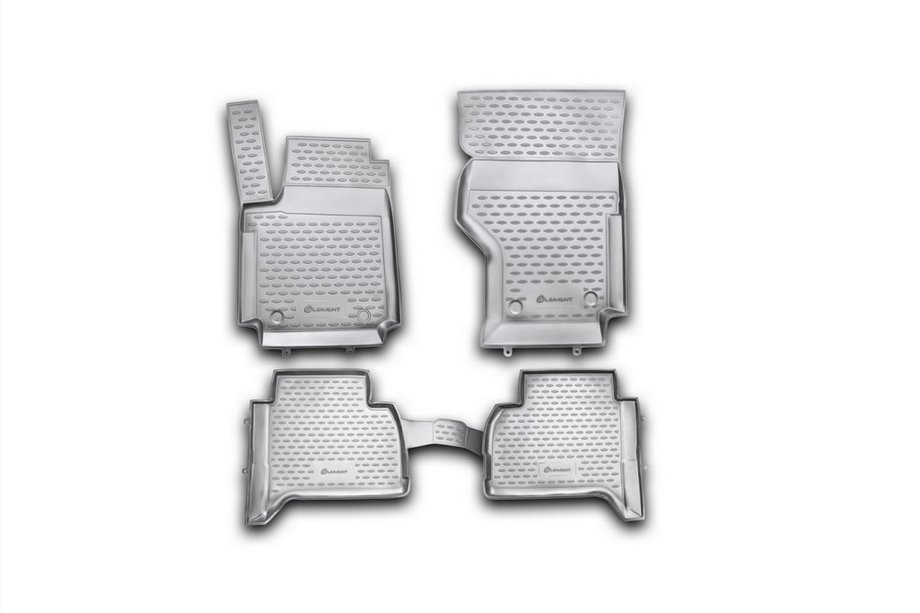 Volkswagen Amarok 2010–2022 Kumimatot matkustamoon (4 kpl, Novline) Image