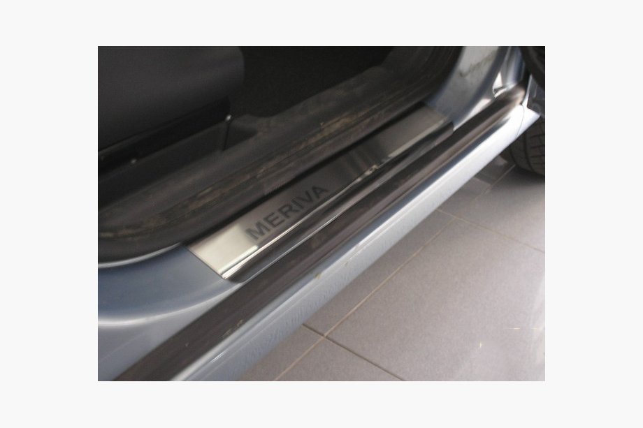 Opel Meriva 2010–2017 Natanika Premium kynnyslistat (4 kpl, ruostumaton teräs) Image
