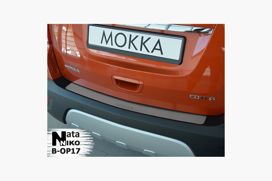 Opel Mokka 2012–2021 Takapuskurin suojalista Nataniko (2012-2016, ruostumaton teräs) Image