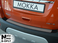 Opel Mokka 2012–2021 Takapuskurin suojalista Nataniko (2012-2016, ruostumaton teräs) kuva 1