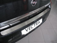 Opel Vectra C 2002–2008 Takapuskurin suojalista Natanika (ruostumaton teräs) kuva 1