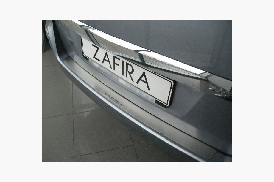 Opel Zafira B 2005–2011 Takapuskurin suojalista Natanika (ruostumaton teräs) Image