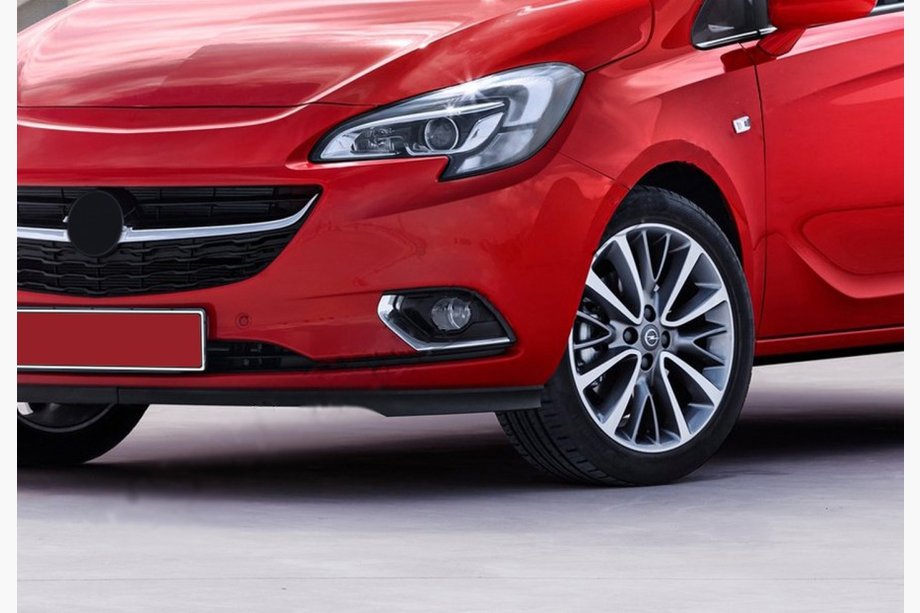 Opel Corsa E 2015–2019 Sumuvalojen kromikehykset (2 kpl, ruostumaton teräs) Carmos - turkkilainen teräs Image