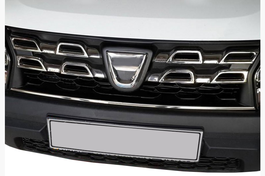 Dacia Duster 2008–2018 Säleikkölista 2014-2018 (ruostumaton teräs) Image