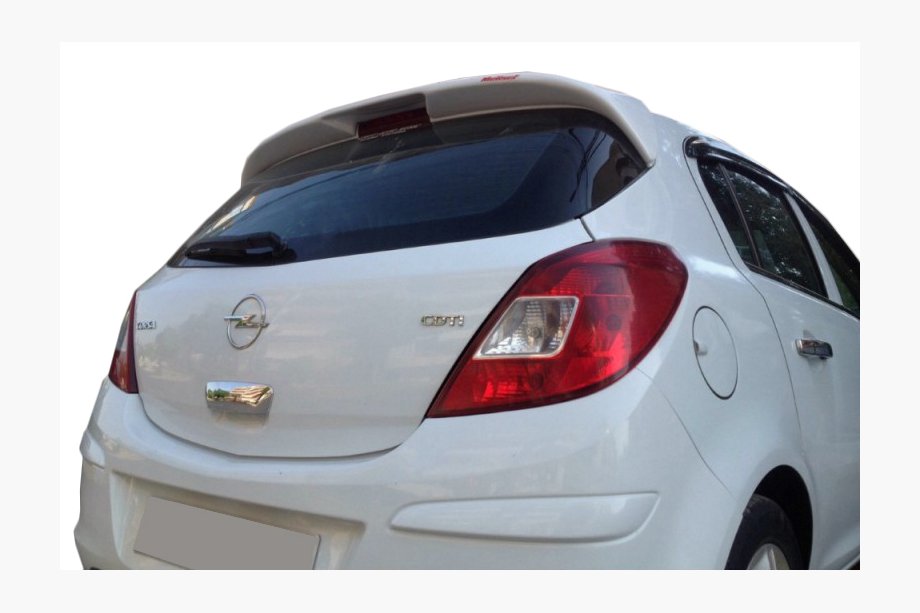 Opel Corsa D 2007–2014 Spoileri 4-oviseen (maalattava) Image