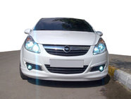 Opel Corsa D 2007–2014 Etupuskurin alalippa (maalattava) kuva 1
