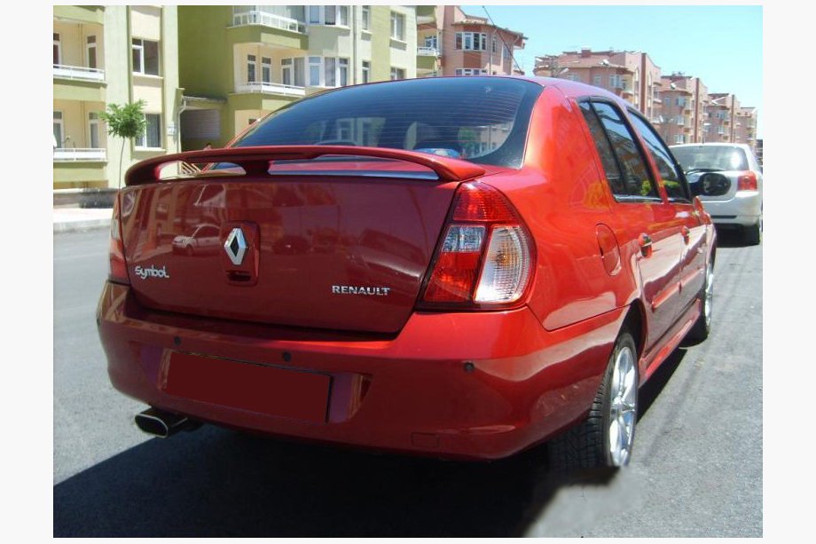 Renault Symbol 1999–2008 Sedan-takaspoileri (maalattava) Image